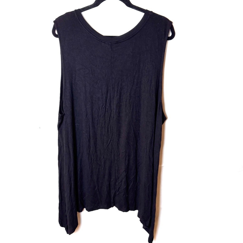 Apt. 9 Black Sleeveless Long Swing Tank Size 2X - Picture 4 of 8